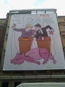 Merkel and Sarkozy Pulling Strings